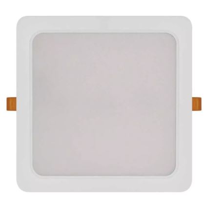 Вбудований стельовий LED світильник LED/24W/230V 22x22 см білий