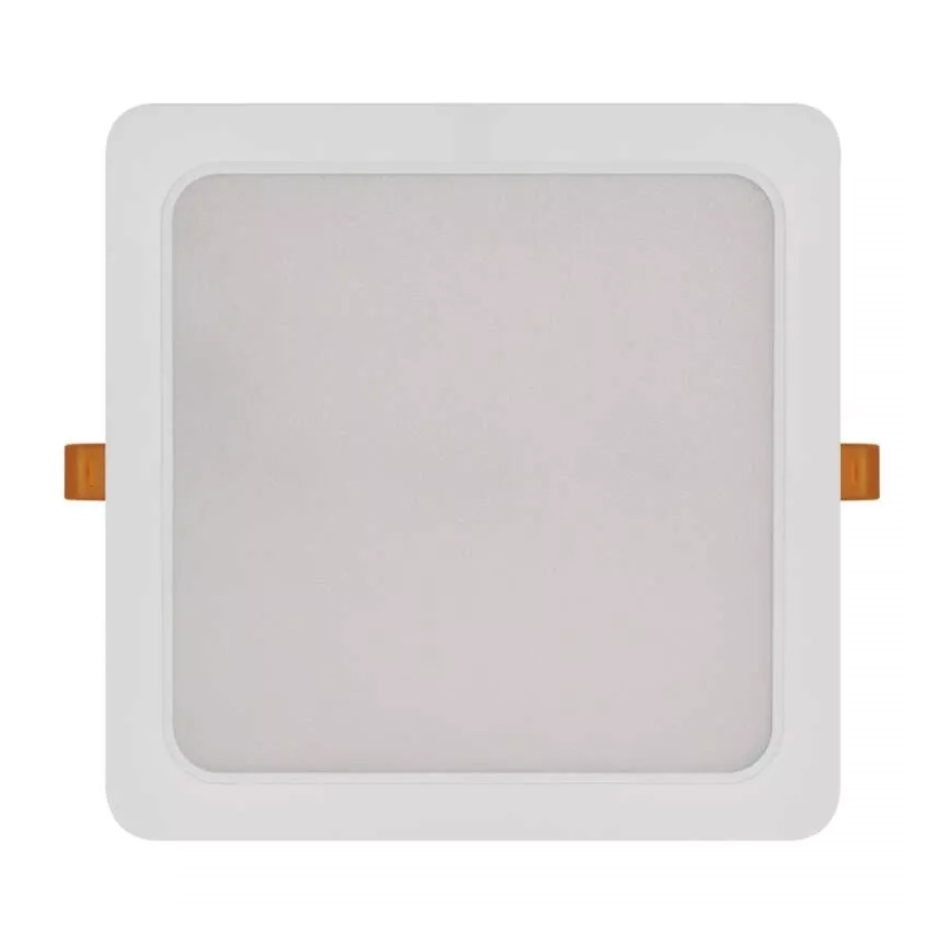Вбудований стельовий LED світильник LED/24W/230V 22x22 см білий