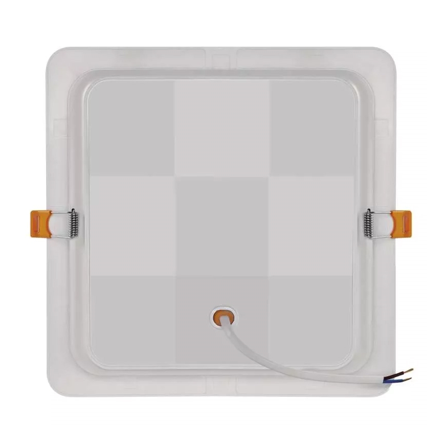 Вбудований стельовий LED світильник LED/24W/230V 22x22 см білий