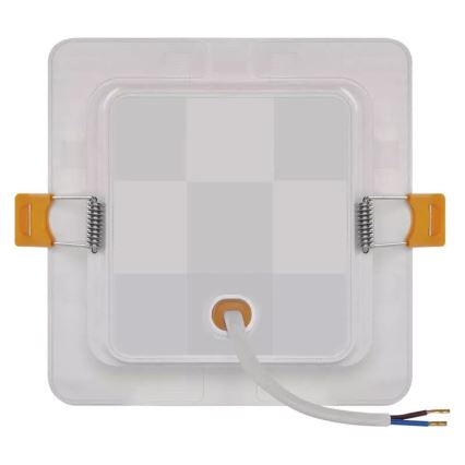 Вбудований стельовий LED світильник LED/9W/230V 12x12 см білий