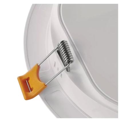 Вбудований стельовий LED світильник LED/9W/230V діаметр 12 см білий