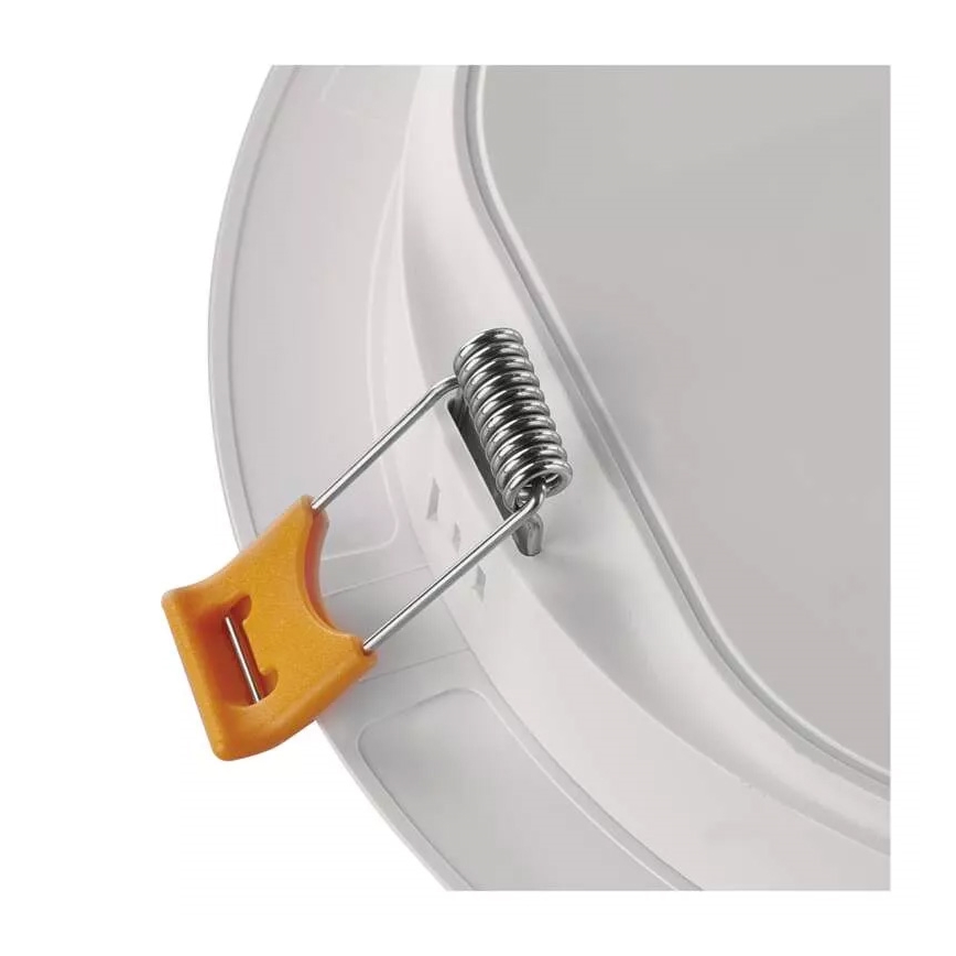 Вбудований стельовий LED світильник LED/9W/230V діаметр 12 см білий