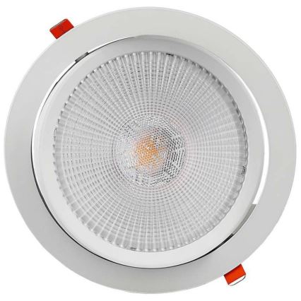 Вбудований стельовий LED світильник SAMSUNG CHIP LED/10W/230V 6400K