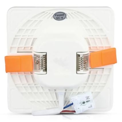 Вбудований стельовий LED світильник SAMSUNG CHIP LED/18W/230V 3000K