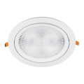 Вбудований стельовий LED світильник SAMSUNG CHIP LED/20W/230V 3000K