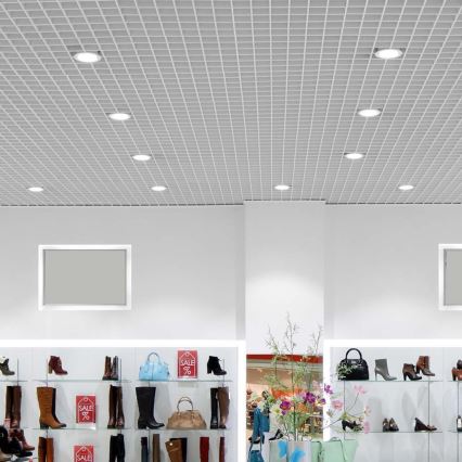 Вбудований стельовий LED світильник SAMSUNG CHIP LED/30W/230V 4000K