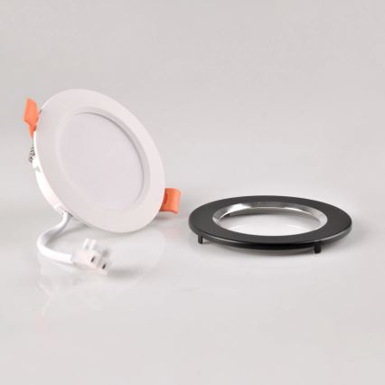 Вбудований стельовий LED світильник ZOE LED/4,8W/230V чорний