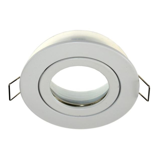 Вбудований стельовий світильник для ванної кімнати QUATRO 1xGU10/30W/230V IP54 білий