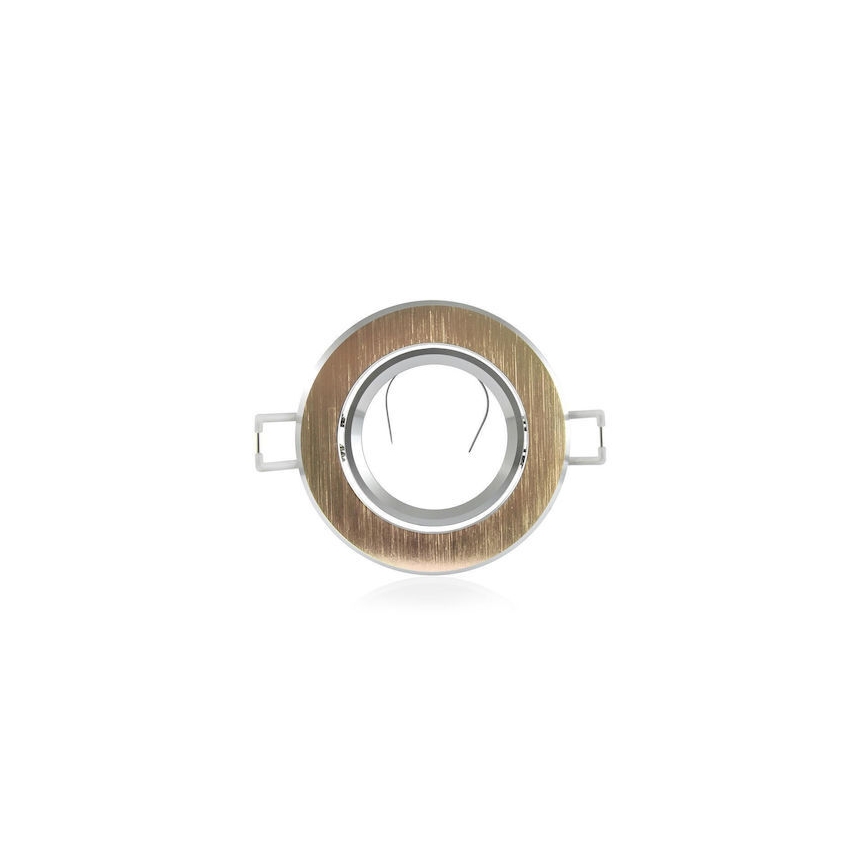 Вбудований стельовий світильник EAST OPAL 1xGU10/8W/230V діаметр 8,5 см золотий