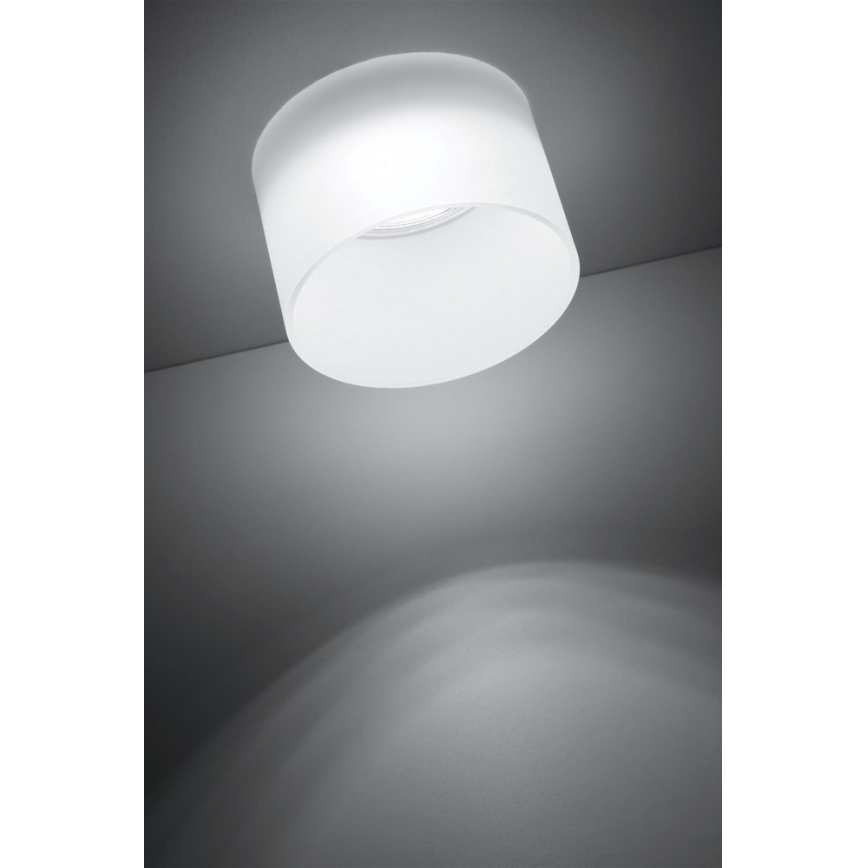 Точковий вбудований стельовий світильник TUBA 1xGU10/50W/230V