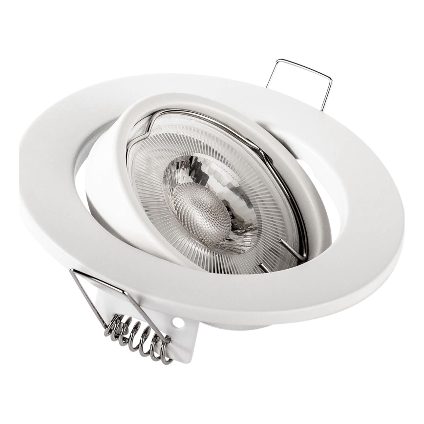 Вбудований світильник 1xGU10/MR16/10W/230V діам. 9 см, білий