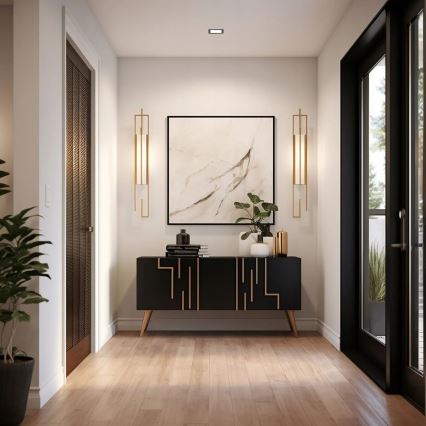 Вбудований світильник для підвісної стелі 1xGU10/MR16/10W/230V, 9x9 см, чорний