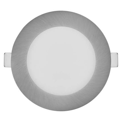 Вбудований світильник NEXXO LED, 7 Вт, 230 В, 3000/3500/4000 К, сріблястий, діаметр 12 см