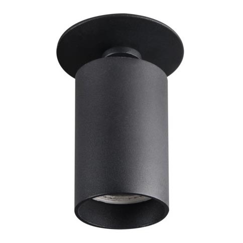 Вбудований точковий світильник CHIRO 1xGU10/35W/230V чорний