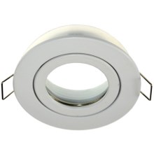Вбудований стельовий світильник для ванної кімнати QUATRO 1xGU10/30W/230V IP54 білий