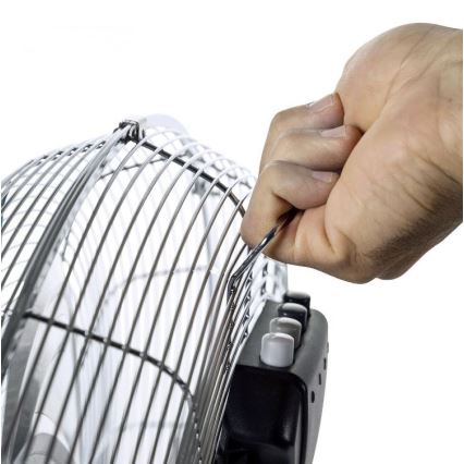 Вентилятор підлоговий VIENTO 100W/230V блискучий хром