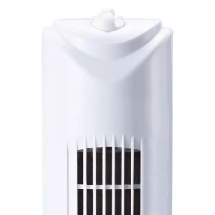Вентилятор підлоговий з таймером 45W/230V білий