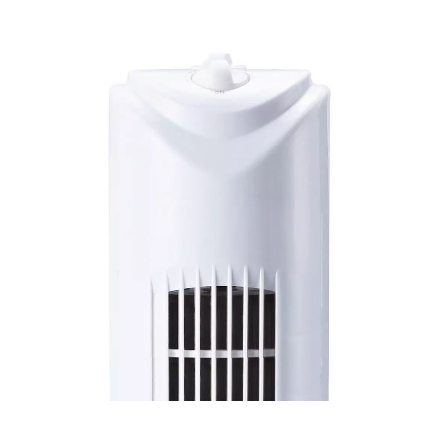 Вентилятор підлоговий з таймером 45W/230V білий