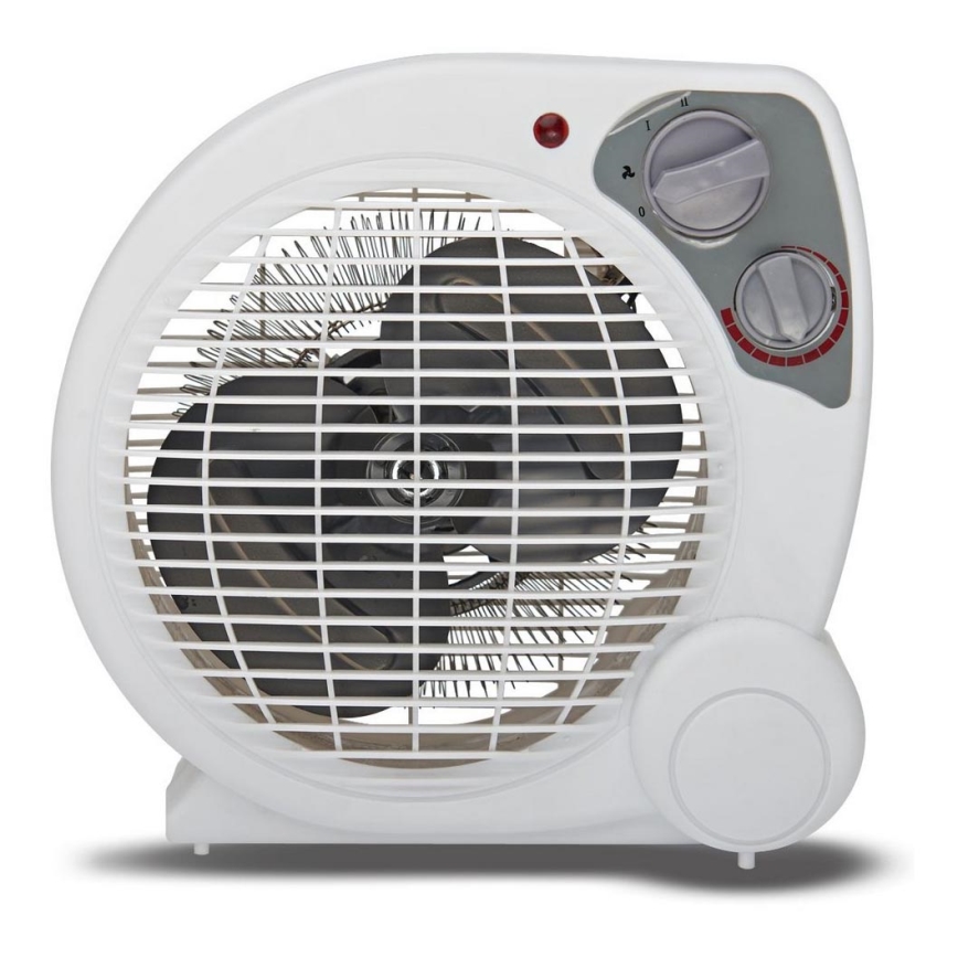 Вентилятор с нагревательным элементом ZEFIR 1000/2000W/230V белый