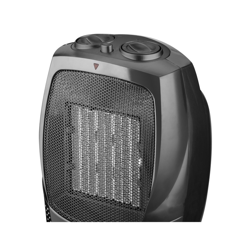 Вентилятор с керамическим нагревательным элементом RIN 1500W/230V, черный