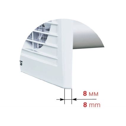 Вентилятор VENTS 100 SL 9006