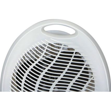 Вентилятор з нагрівальним елементом 1000/2000W/230V білий