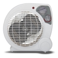 Вентилятор з нагрівальним елементом ZEFIR 1000/2000W/230V білий