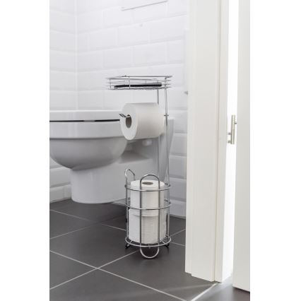 WENKO 24074800 - Тримач туалетного паперу 16x59 см блискучий хром