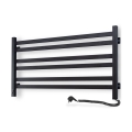 Vertaduro - Электрический полотенцесушитель с термостатом AVA 181W/230V 50x90 cm IP44 черный правый