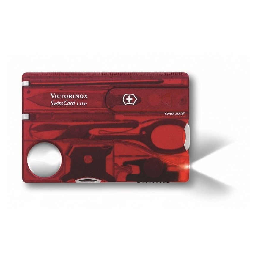 Victorinox - Багатофункціональний набір 13 функцій червоний