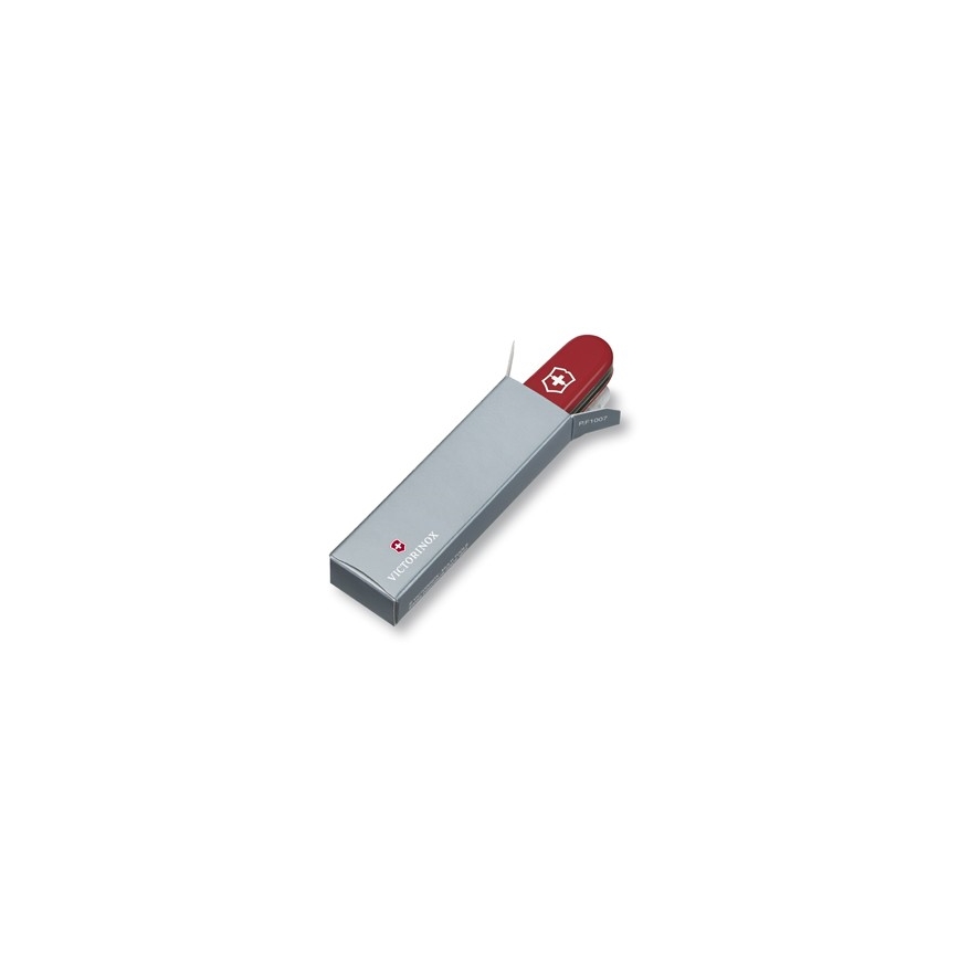 Victorinox - Багатофункціональний складний кишеньковий ніж 11,1 см/10 функцій червоний/чорний