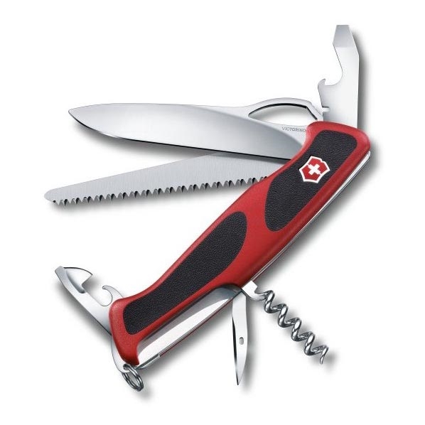 Victorinox - Багатофункціональний складний кишеньковий ніж 13 см/12 функцій червоний