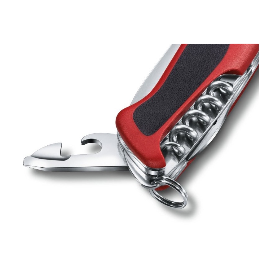 Victorinox - Багатофункціональний складний кишеньковий ніж 13 см/12 функцій червоний