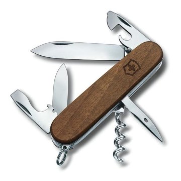 Victorinox - Багатофункціональний складний кишеньковий ніж 9,1 см/10 функцій дерево
