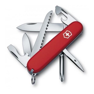 Victorinox - Багатофункціональний складний кишеньковий ніж 9,1 см/13 функцій червоний