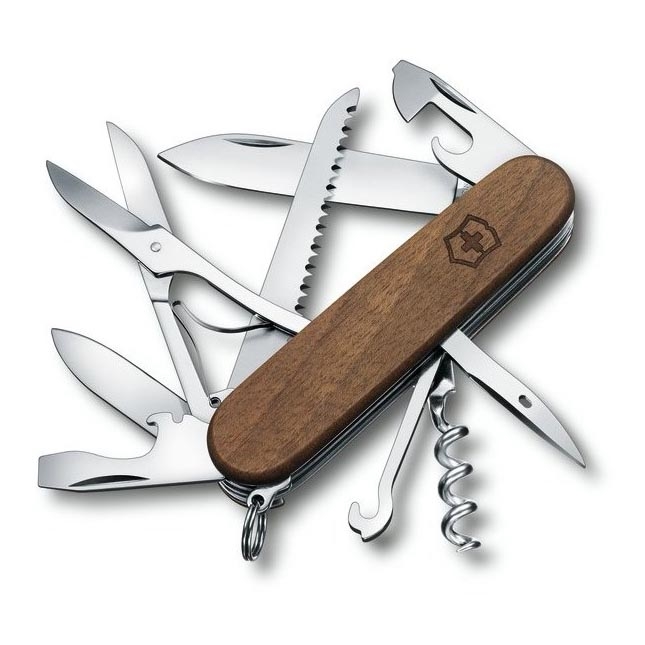 Victorinox - Багатофункціональний складний кишеньковий ніж 9,1 см/13 функцій дерево