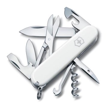Victorinox - Багатофункціональний складний кишеньковий ніж 9,1 см/14 функцій білий