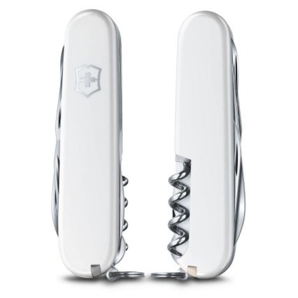 Victorinox - Багатофункціональний складний кишеньковий ніж 9,1 см/14 функцій білий