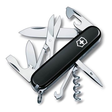 Victorinox - Багатофункціональний складний кишеньковий ніж 9,1 см/14 функцій чорний