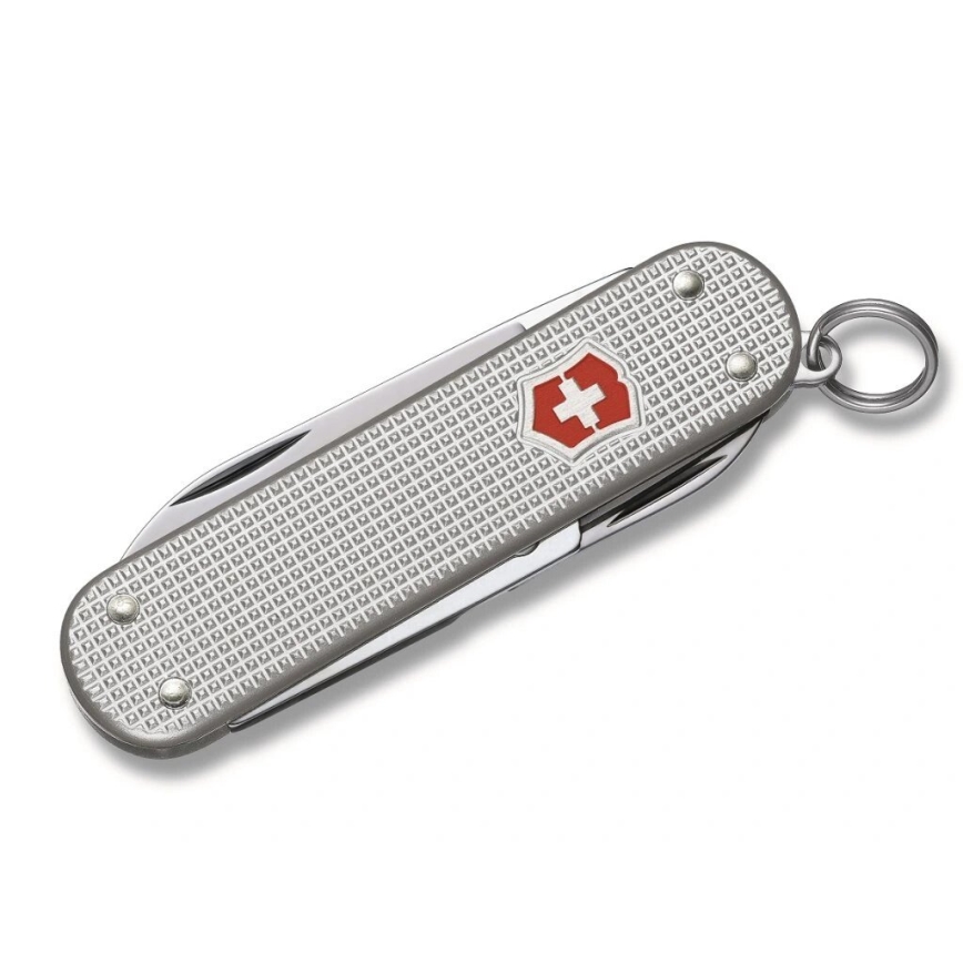 Victorinox - Багатофункціональний кишеньковий ніж CLASSIC ALOX 5,8 см/5 функцій срібний