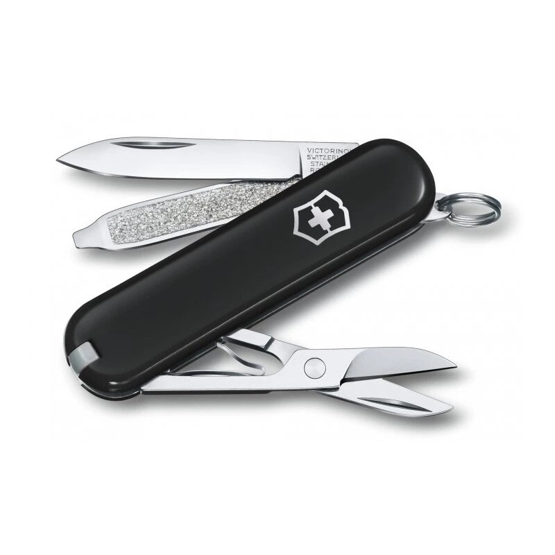 Victorinox - Багатофункціональний кишеньковий ніж CLASSIC SD 5,8 см/7 функцій чорний