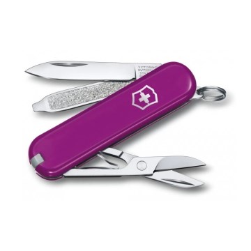 Victorinox - Багатофункціональний кишеньковий ніж CLASSIC SD 5,8 см/7 функцій фіолетовий