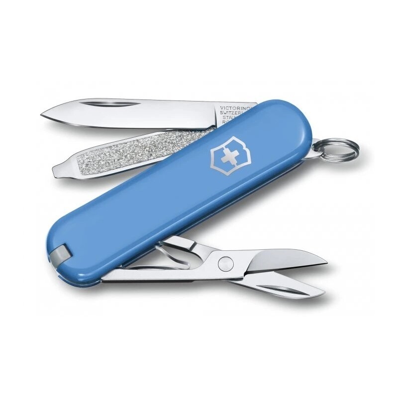 Victorinox - Багатофункціональний кишеньковий ніж CLASSIC SD 5,8 см/7 функцій світло-синій