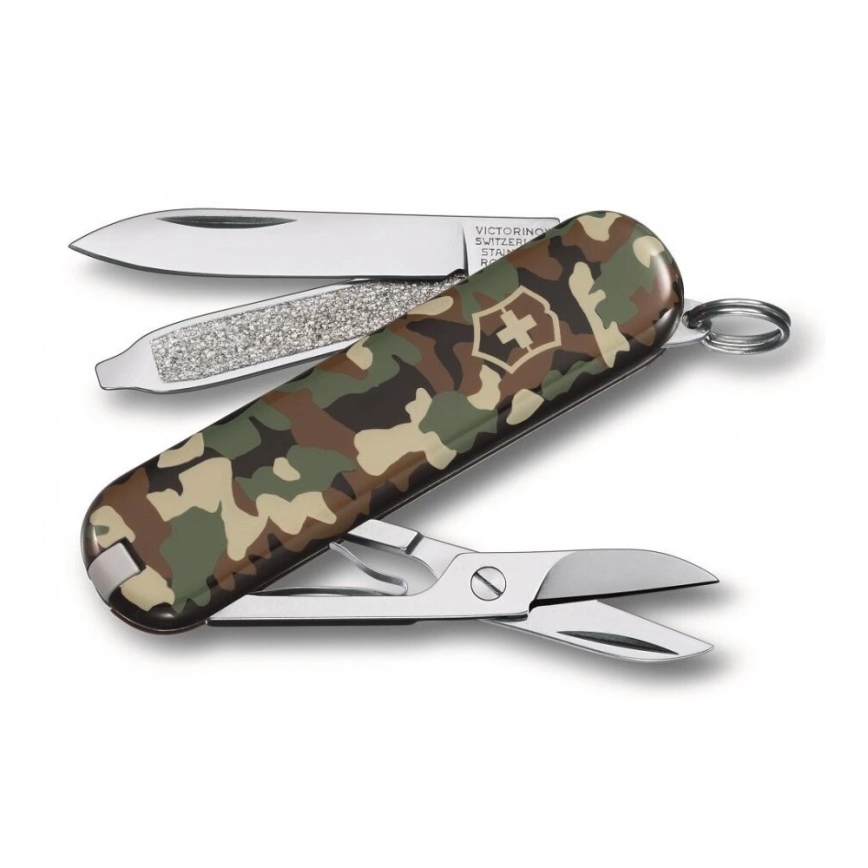 Victorinox - Багатофункціональний кишеньковий ніж CLASSIC SD 5,8 см/7 функцій камуфляж