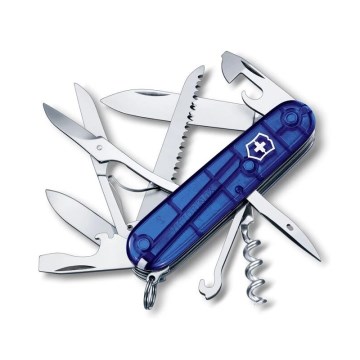 Victorinox - Багатофункціональний кишеньковий ніж HUNTSMAN 9,1 см/15 функцій синій