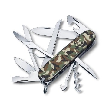 Victorinox - Багатофункціональний кишеньковий ніж HUNTSMAN 9,1 см/15 функцій камуфляж