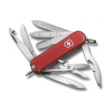 Victorinox - Багатофункціональний кишеньковий ніж MINICHAMP 5,8 см/18 функцій червоний
