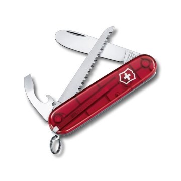 Victorinox - Багатофункціональний кишеньковий ніж MY FIRST VICTORINOX 8,4 см/8 функцій червоний
