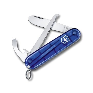 Victorinox - Багатофункціональний кишеньковий ніж MY FIRST VICTORINOX 8,4 см/8 функцій синій