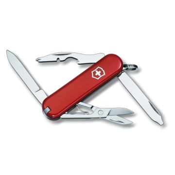 Victorinox - Багатофункціональний кишеньковий ніж RAMBLER 5,8 см/10 функцій червоний